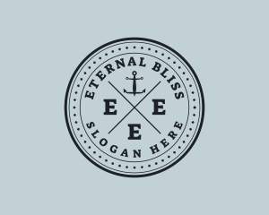 Nautical Sea Anchor logo design