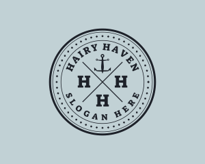 Nautical Sea Anchor logo design