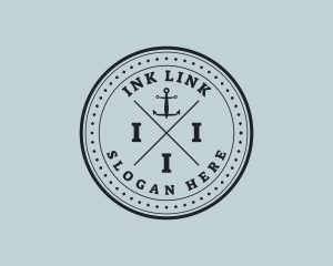 Nautical Sea Anchor logo design