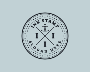 Nautical Sea Anchor logo design