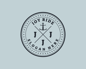 Nautical Sea Anchor logo design