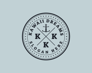 Nautical Sea Anchor logo design