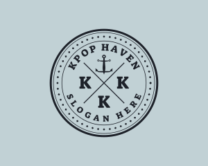 Nautical Sea Anchor logo design