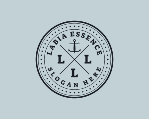 Nautical Sea Anchor logo design