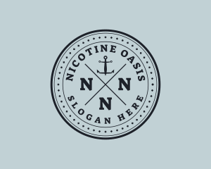 Nautical Sea Anchor logo design