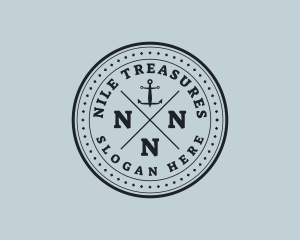 Nautical Sea Anchor logo design