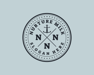 Nautical Sea Anchor logo design