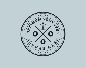 Nautical Sea Anchor logo design