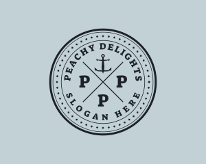 Nautical Sea Anchor logo design