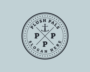 Nautical Sea Anchor logo design