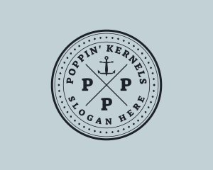 Nautical Sea Anchor logo design