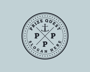 Nautical Sea Anchor logo design