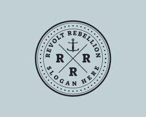 Nautical Sea Anchor logo design