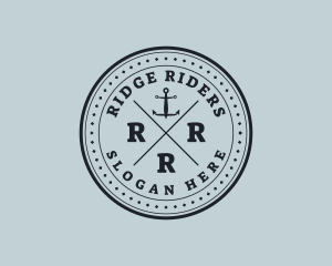 Nautical Sea Anchor logo design