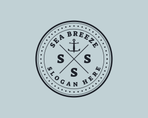 Nautical Sea Anchor logo