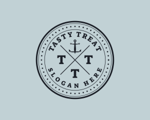 Nautical Sea Anchor logo design