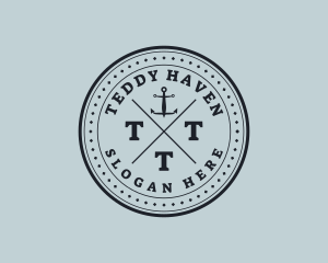 Nautical Sea Anchor logo design