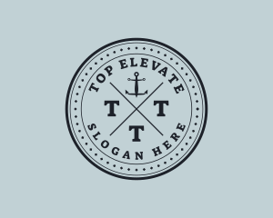 Nautical Sea Anchor logo design