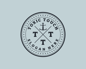 Nautical Sea Anchor logo design