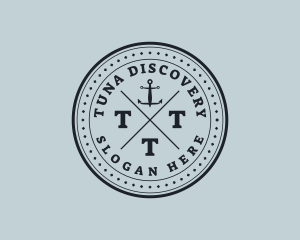 Nautical Sea Anchor logo design