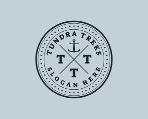 Nautical Sea Anchor logo design