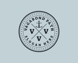 Nautical Sea Anchor logo design