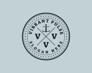 Nautical Sea Anchor logo design