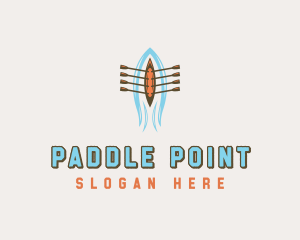 Athletic Rowing Watersports logo design