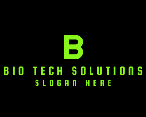 Neon Tech Modern logo design