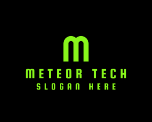 Neon Tech Modern logo design