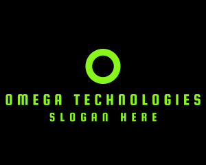 Neon Tech Modern logo design