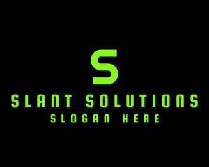Neon Tech Modern logo design