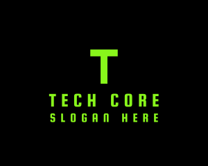 Neon Tech Modern logo design