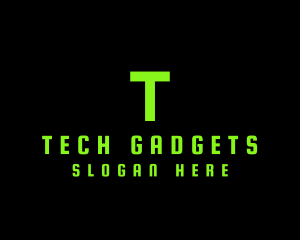 Neon Tech Modern logo design