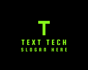 Neon Tech Modern logo design