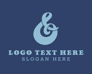 Font - Stylish Ampersand Font logo design
