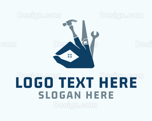 Hand Tools Repair Logo