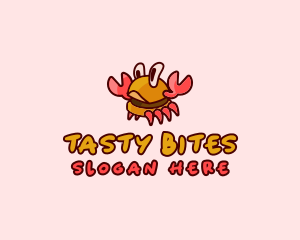 Burger Crab Fastfood logo design