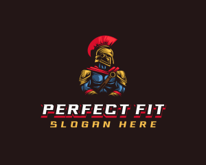 Spartan Warrior Fitness logo design