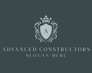 Crown Shield Boutique logo design