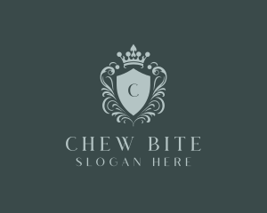 Crown Shield Boutique logo design