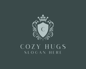 Crown Shield Boutique logo design