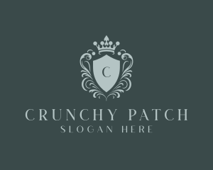 Crown Shield Boutique logo design