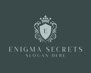 Crown Shield Boutique logo design