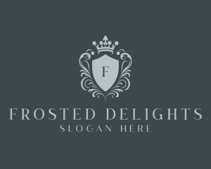 Crown Shield Boutique logo design