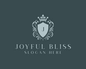 Crown Shield Boutique logo design