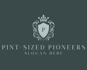 Crown Shield Boutique logo design