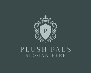 Crown Shield Boutique logo design