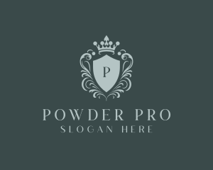 Crown Shield Boutique logo design