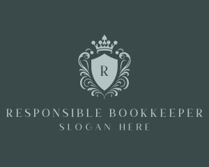 Crown Shield Boutique logo design